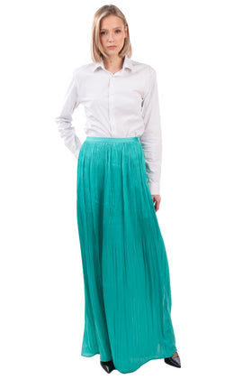 MARCIANO GUESS Maxi Skirt Size 42 / M Partly Lined Pleated Zipped Side gallery photo number 2