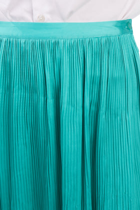 MARCIANO GUESS Maxi Skirt Size 42 / M Partly Lined Pleated Zipped Side gallery photo number 7