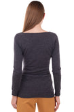 8 Cashmere & Merino Jumper Size S Thin Knit Raw Edges V Neck Made in Italy gallery photo number 5