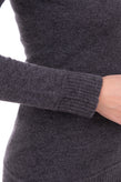 8 Cashmere & Merino Jumper Size S Thin Knit Raw Edges V Neck Made in Italy gallery photo number 6