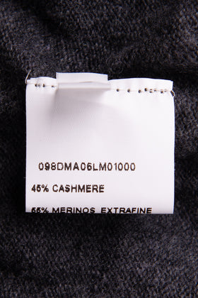 8 Cashmere & Merino Jumper Size S Thin Knit Raw Edges V Neck Made in Italy gallery photo number 8