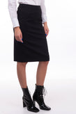 RRP€1315 VALENTINO Wool Blend Straight Skirt IT 38 / XS Silk Lined Made in Italy gallery photo number 3