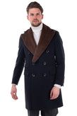 RRP €2705 GABRIELE PASINI 100% Cashmere Coat Size IT 48 / M Mink Fur Collar gallery photo number 4