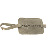 KENGSTAR Canvas Luggage Tag Garment Dye Adjustable Strap Coated Logo gallery photo number 1