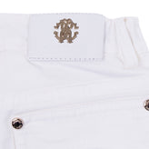 RRP €210 ROBERTO CAVALLI Gabardine Trousers Size 6Y White Made in Italy gallery photo number 4
