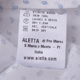 ALETTA Shirt Size 6M / 68CM Patterned Button Up Long Sleeve Made in Italy gallery photo number 6