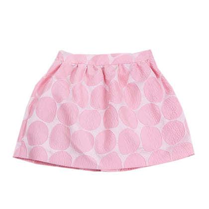 RRP €160 I PINCO PALLINO Cloque Flare Skirt Size 6Y Fully Lined Gathered gallery photo number 1