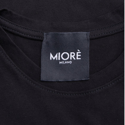 MIORE T-Shirt Top Size 6Y Printed 'MIORE' TO BE PERFECT' Crew Neck Made in Italy gallery photo number 4
