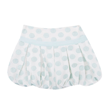 RRP€130 MONNALISA CHIC Puff Skirt Size S / 14Y / 162CM Polka Dot Made in Italy gallery photo number 1