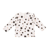 MICROBE T-Shirt Top Size 6M Coated & Printed Stars gallery photo number 1