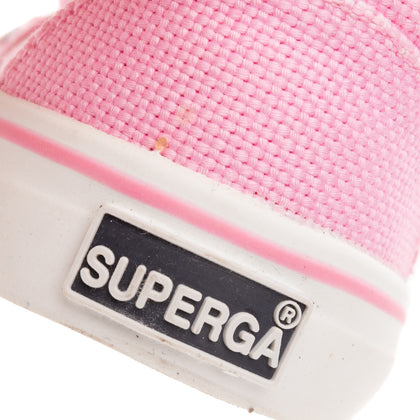 SUPERGA Kids Canvas Sneakers Size 32 UK 13 US 1 Woven Logo Low Top Slip On gallery photo number 8