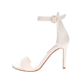 RRP €115 ALBANO WEDDING Satin Ankle Strap Sandals EU 40 UK 7 US 10 Made in Italy gallery photo number 3