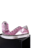 RRP €105 2STAR Kids Sneakers EU 40 UK 7 US 8 Leather Trim Glitter Made in Italy gallery photo number 1