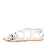 MAYORAL Kids D'Orsay Sandals EU 29 UK 10.5 US 11.5 Strappy Metallic Effect Trim gallery photo number 3
