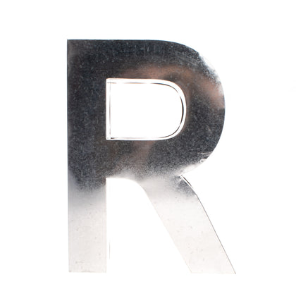 SELETTI METALVETICA Oversized Aluminium Letter R Wall Mounted gallery photo number 1