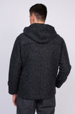 RRP €280 BELLWOOD Jacket Size IT 48 Mohair & Wool Blend Felted Made in Italy gallery photo number 5