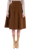 RRP €1510 ROCHAS Angora & Wool A-Line Skirt Size FR 38 / S Pintucked Pleats gallery photo number 5