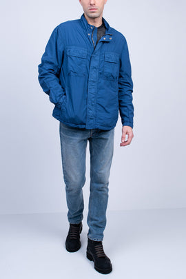 BELSTAFF ERWIN Jacket US-UK42 IT52 XL RRP€325 Garment Dye Worn Look Full Zip