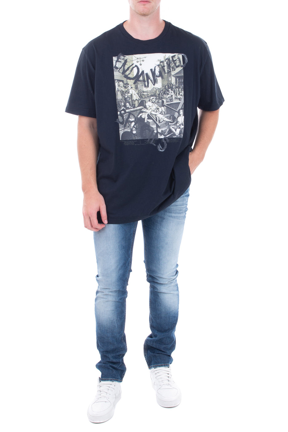 RRP €190 VIVIENNE WESTWOOD Oversized T-Shirt Top Size XL