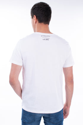 ARMANI EXCHANGE x PAUL FUENTES T-Shirt Top Size L Lion Skate Print Crew Neck gallery photo number 5