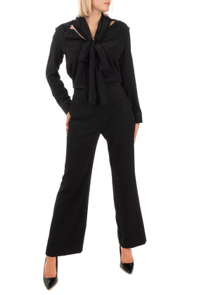 RRP €410 SEE By CHLOE Jumpsuit Size FR 38 / S Contrast Silk Made in Portugal gallery photo number 2