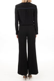 RRP €410 SEE By CHLOE Jumpsuit Size FR 38 / S Contrast Silk Made in Portugal gallery photo number 4