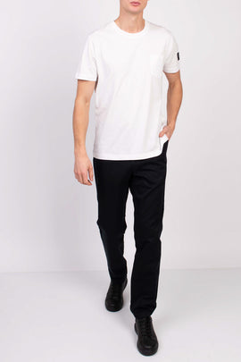 BELSTAFF COTELANDS T-Shirt Top US-UK46 IT56 2XL Logo Patch Chest Pocket