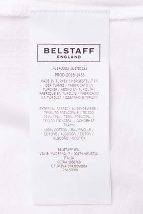 BELSTAFF COTELANDS T-Shirt Top US-UK46 IT56 2XL Logo Patch Chest Pocket gallery photo number 8