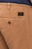 RRP €140 BELSTAFF OFFICER Chino Shorts W32 Linen Blend Garment Dye Zip Fly gallery photo number 6