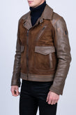 BELSTAFF CHARLIE Suede Leather Biker Jacket US-UK38 IT48 M RRP€1295 Waxed Zipped gallery photo number 4