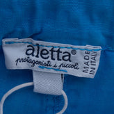 ALETTA Cargo Shorts Size 1M Adjustable Waist Textured Made in Italy gallery photo number 5