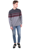RRP €175 HACKETT Cashmere & Merino Wool Jumper Size L Fair Isle Made in Italy gallery photo number 3