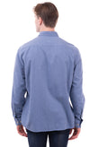 RRP €115 HACKETT Shirt Size XL Herringbone Cross Button Down Collar Slim Fit gallery photo number 6