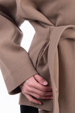 RRP €590 LE 17 SEPTEMBRE By LE917 Coat Size FR 38 / M Wool Blend Tie Details gallery photo number 7