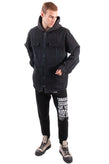 RRP €480 YEZZY SEASON 5 Oversized Shirt Jacket Size M Bobbling Look Check Hooded gallery photo number 1