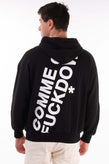COMME DES F*CKDOWN Hoodie Size XS Full Zip Made in Italy gallery photo number 2