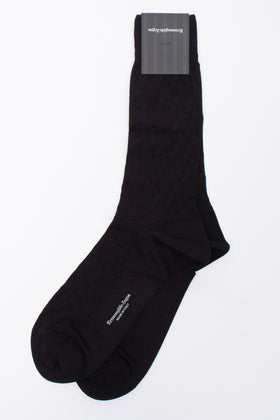 RRP€87 ERMENEGILDO ZEGNA 3 PACK Mid Calf Socks One Size New Trigon Made in Italy gallery photo number 3