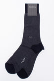 RRP €29 ZEGNA Mid Calf Socks 39-42 UK5-8 US6-9 Micro Pois Mercerised Logo gallery photo number 1
