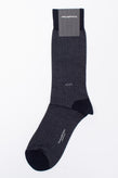 RRP €29 ZEGNA Mid Calf Socks 39-42 UK5-8 US6-9 Micro Pois Mercerised Logo gallery photo number 2