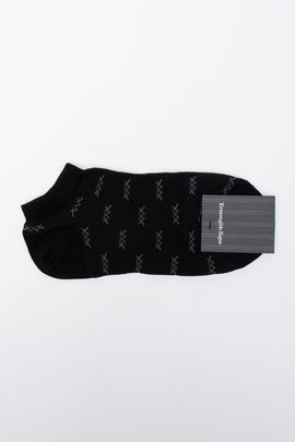 RRP€23 ZEGNA Sneakers Socks 39-42 UK5-8 US6-9 Triple X Low Cut Made in Italy