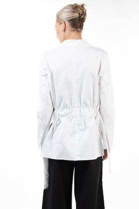 RRP €540 PIERANTONIO GASPARI Gabardine Blazer Jacket Size IT 42 / S Side Split gallery photo number 4