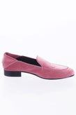 RRP €1250 WEEKEND MAX MARA Velour Loafer Shoes Size 40 UK 7 US 10 Embroidered gallery photo number 5