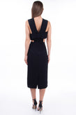 RRP €1860 CUSHNIE ET OCHS Sheath Dress Size US 8 / L Cross Over Made in USA gallery photo number 4