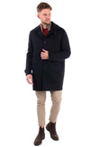 RRP €1970 MALO 100% Cashmere Coat Size IT 54 / M Single Breasted Made in Italy gallery photo number 3