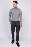 RRP €150 MYTHS Flannel Pleated Trousers Size IT 54 Wool Blend Made in Italy gallery photo number 1