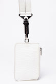 RRP €330 ACNE STUDIOS Grainy Leather Lanyard Mini Wallet  Zipped Made in Italy gallery photo number 3