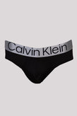CALVIN KLEIN 2 PACK Briefs Size S Two Tone Elastic Branded Waistband gallery photo number 3