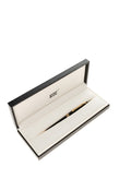 RRP €440 MONTBLANC Meisterstuck Classic Sidecar Ballpoint Pen Gold Plated Logo gallery photo number 1