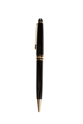 RRP €440 MONTBLANC Meisterstuck Classic Sidecar Ballpoint Pen Gold Plated Logo gallery photo number 4