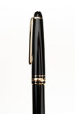 RRP €440 MONTBLANC Meisterstuck Classic Sidecar Ballpoint Pen Gold Plated Logo gallery photo number 5